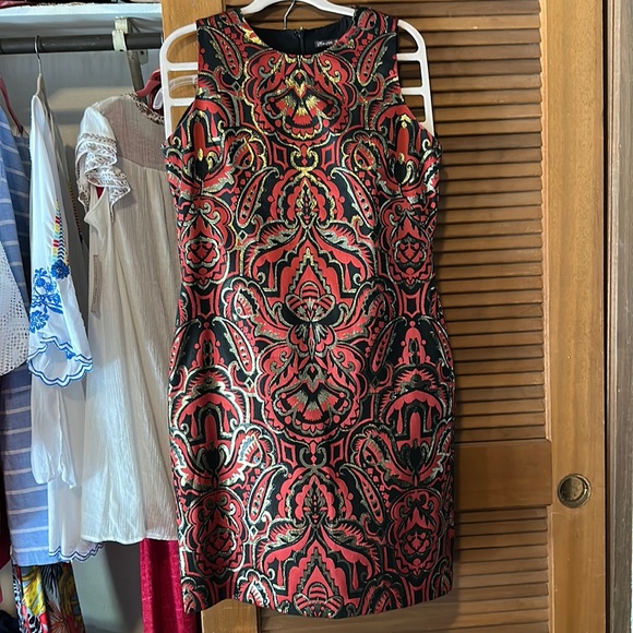 LNWOT J McLaughlin dress s 12 large - Picture 1 of 4